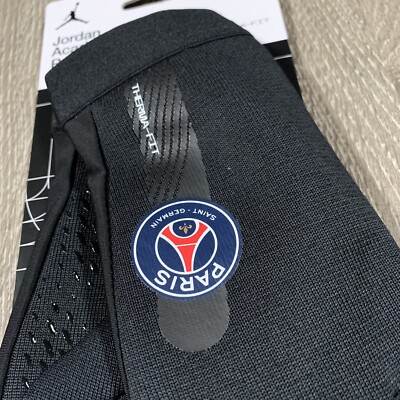 JORDAN Academy Paris Saint Germain Gloves BLACK, LARGE | eBay