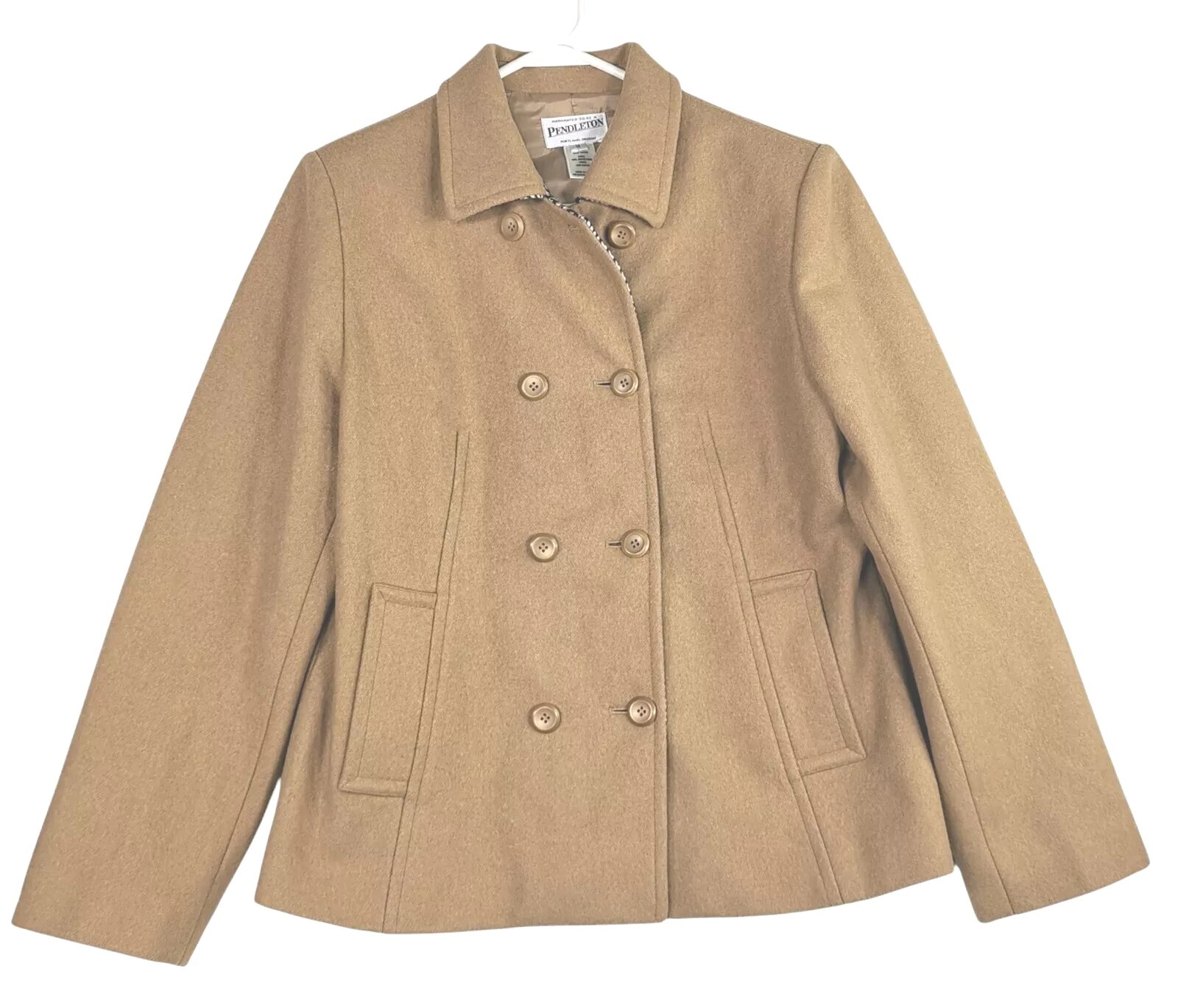 Pendleton Vintage Cropped Wool  Double button Wom… - image 1