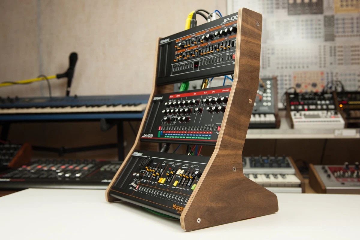 Roland Boutique Trio Ständer High MPX Walnut TB-03 TR-09 JX-03 VP 