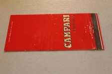 CAMPARI L'APERITIVO - MATCHBOOK COVER 