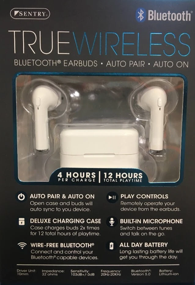 How to pair sentry bluetooth earbuds sales