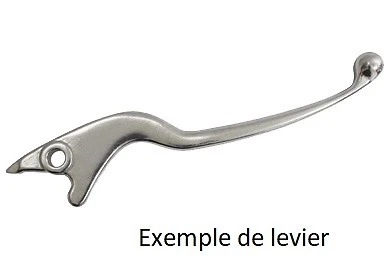 Levier de frein coulé poli moto KAWASAKI KX 125 1987 - 1992 - Photo 1/1