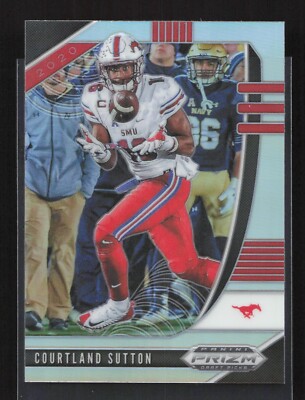 2020 Panini Prizm Draft Picks Silver Prizm Courtland Sutton