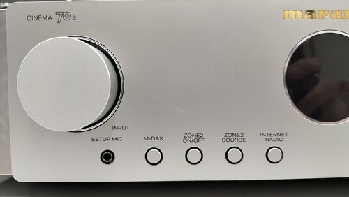 Marantz Cinema anni 70 argento slimline AV ricevitore surround 7,2 canali JP - Foto 5 di 7