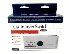 Belkin Data Transfer Switch F1B024E 1996 NIB
