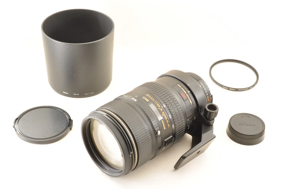 Nikon AF NIKKOR 80-400mm f/4.5-5.6D ED VR Zoom Lens w/Hood *Near Mint+5* #4243 - Image 2 of 4