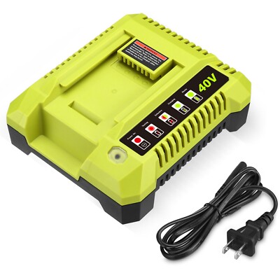 Powilling OP401 Fast Charger For Ryobi 40V Batteries - 2A Output Replacement Charger Compatible With OP4060, OP4050, OP4040 - View #6