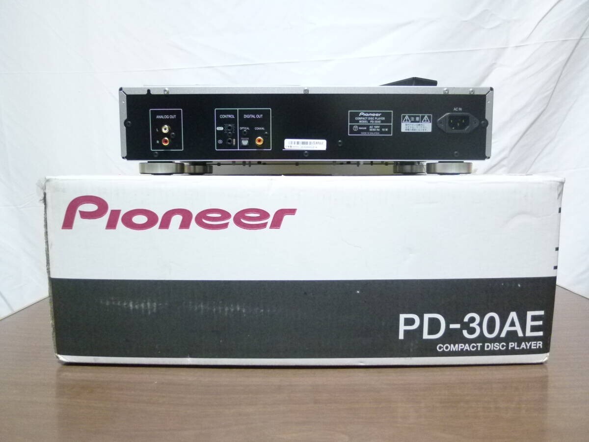Pioneer PD-30AE CD Player Silver Cable Operation Confirmed Pioneer PD-30AE CD Player Silver Cable Operation Confirmed
