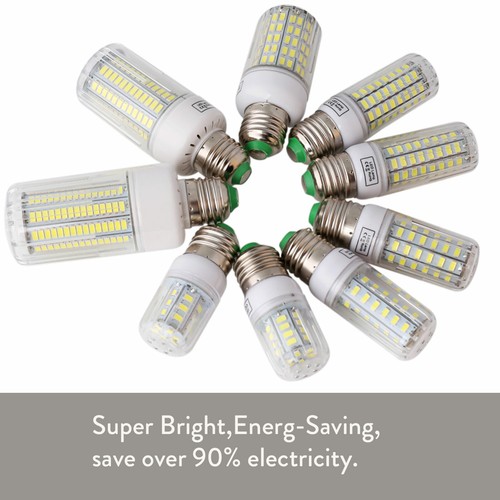 E27 B22 E14 E12 LED Corn Light 5730 SMD Bulb Energy White Lamp 110V 220V ST184 - Picture 2 of 21