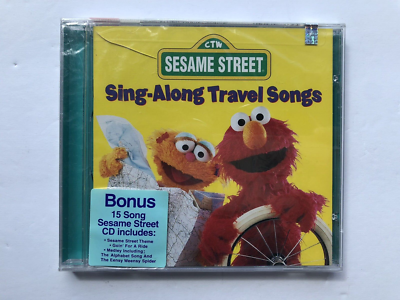 New Sing Along Travel Songs by Sesame Street CD Feb-1996 Sony