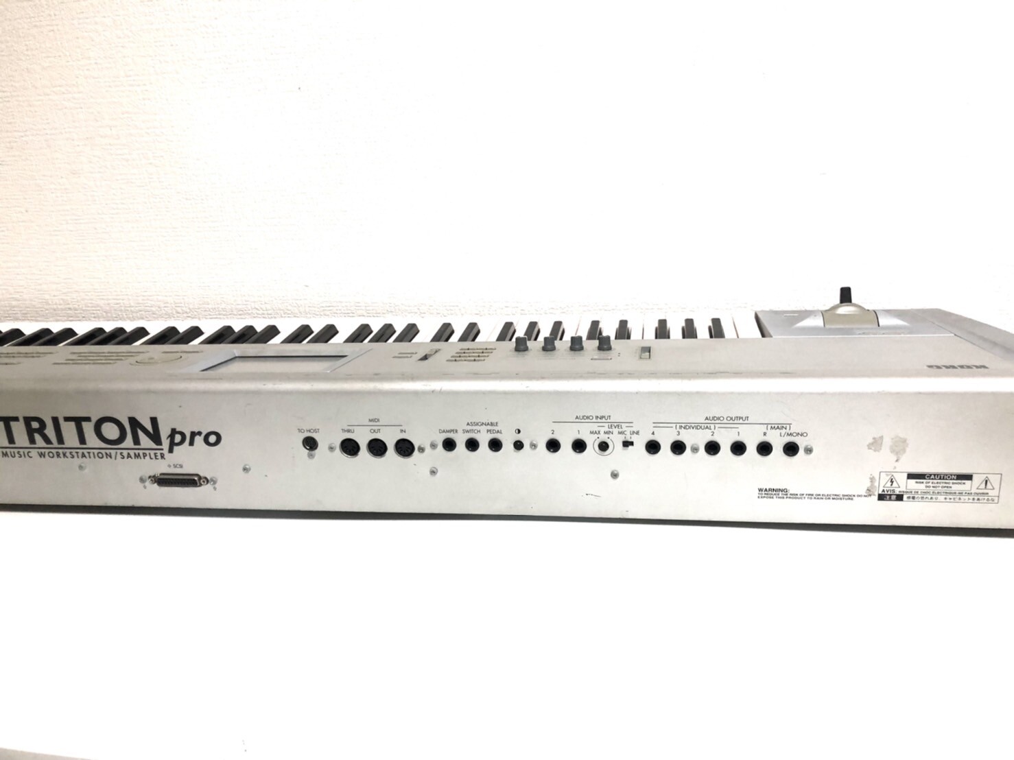 KORG TRITON pro 76鍵シンセサイザー Korg Triton Pro 76 Key Synthesizer keyboard Music