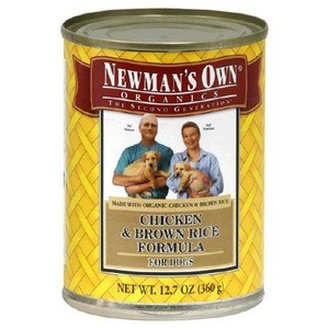 Newman's own organics premium Dog Food chicken&brown Rice Formula (757645612005)