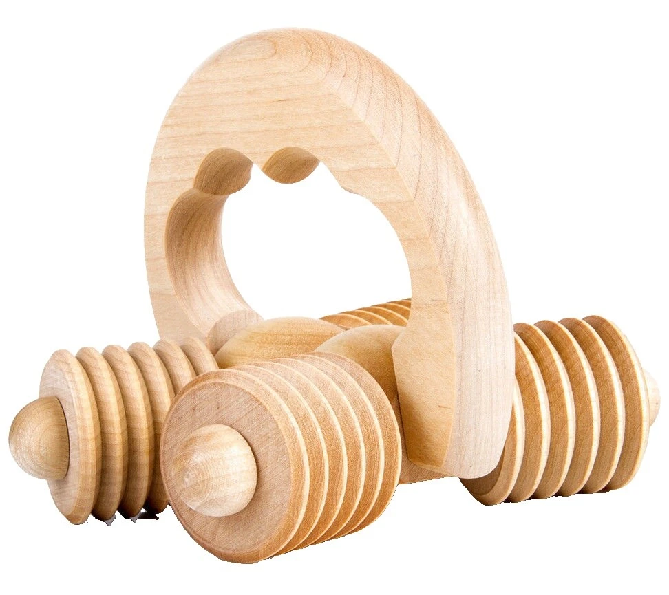 Masajeadores corporales de circulación de madera