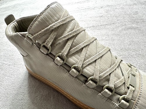 Genuine Authentic Grey Balenciaga Arena Carbon Fibre High Top Size UK 6 - EU 40 - Picture 8 of 9