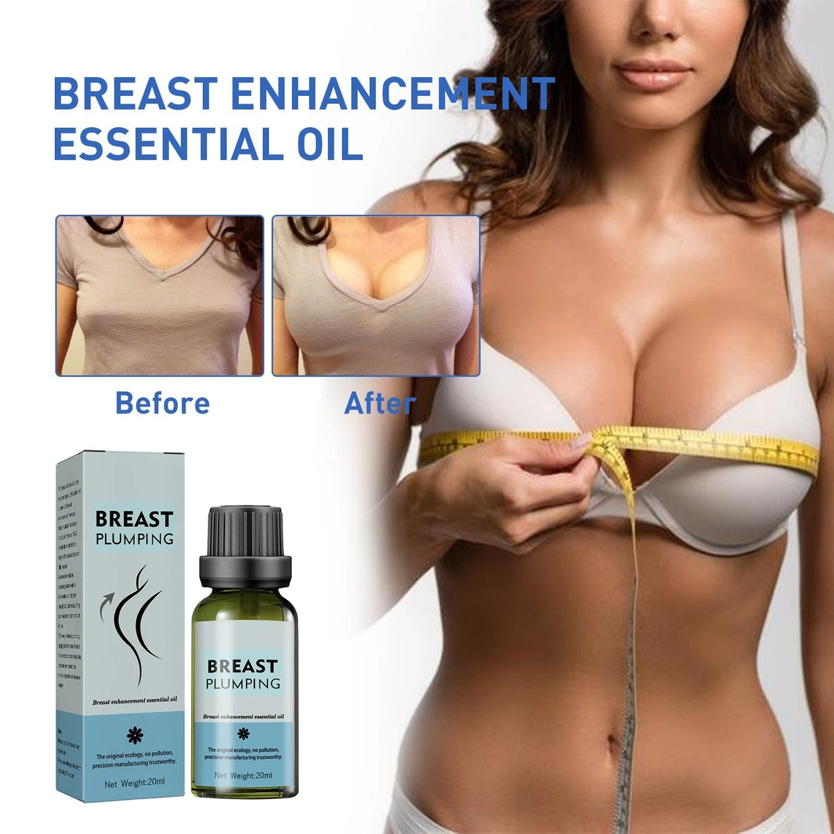 Women Breast Enlargement Oil Big Bust Up Breast Enlarge Firming