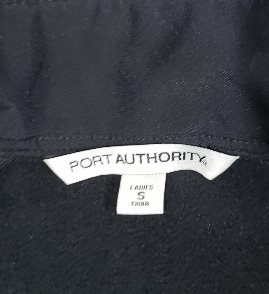 Port Authority Jacket Soft Shell Women's Small Black Full Zip Embroidered Kia - Image 3 of 4