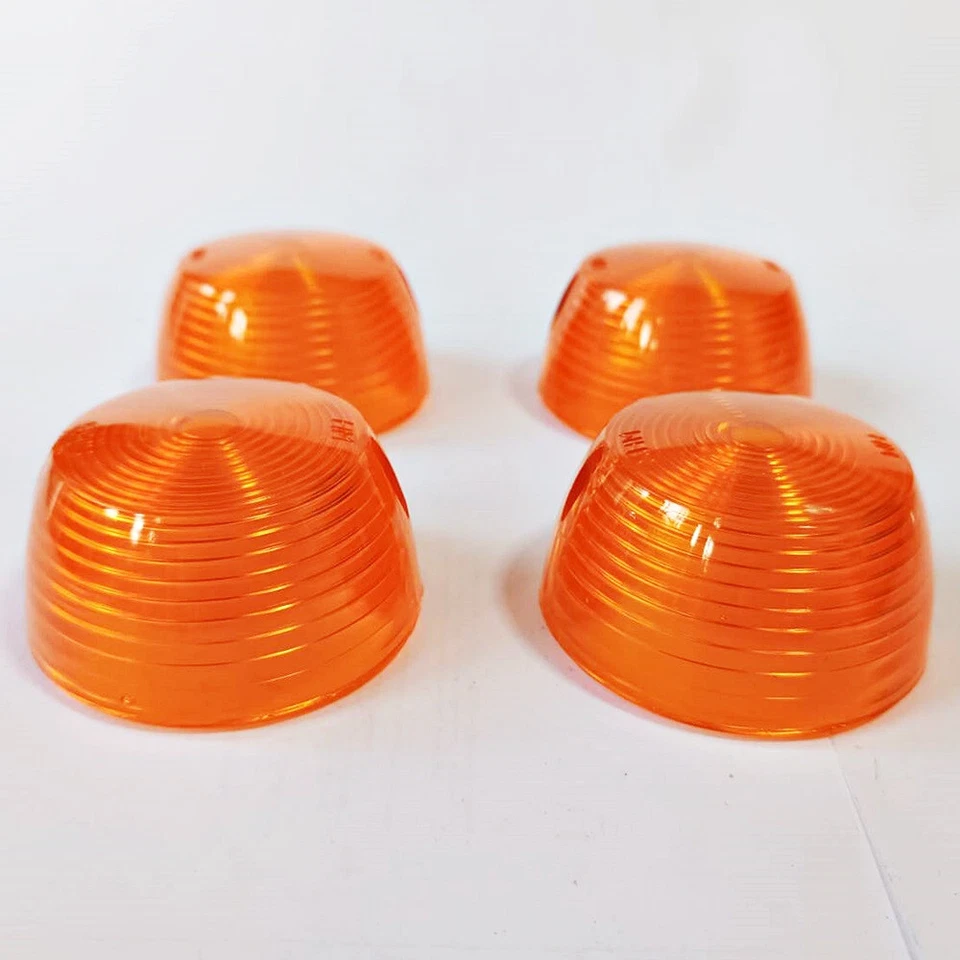 Juego de 4 lentes de señal HM para Honda CB200T CB350 CB360 CB400 CB450 CB500 CB550 CB750 Foto 4 de 4