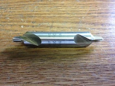 #6 90 DEGREE 2 FLUTE HIGH SPEED STEEL COMBINED DRILL AND COUNTERSINK