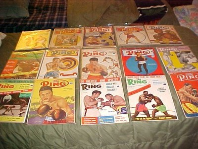 15 Assortment Of Ring Magazines