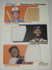 2015 Topps Heritage - Clubhouse Collection Relics Jason Heyward #CCR-JH (MEM)