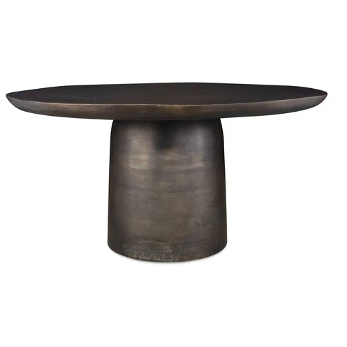 Uttermost 50219 Madrone 60" Diameter Metal Table - Bronze - Picture 1 of 5