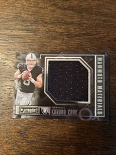 2016 Panini Playbook - Mammoth Materials Connor Cook #18 /199 (MEM, RC) NFL Card