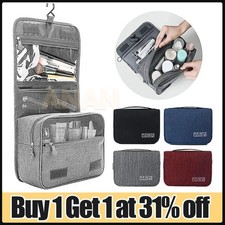 Hanging Toiletry Bag Large Travel Wash Bag for Women Mens Toiletries with Hook