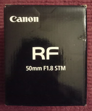 Objectif pour Appareil photo Canon RF 50mm f1.8 STM