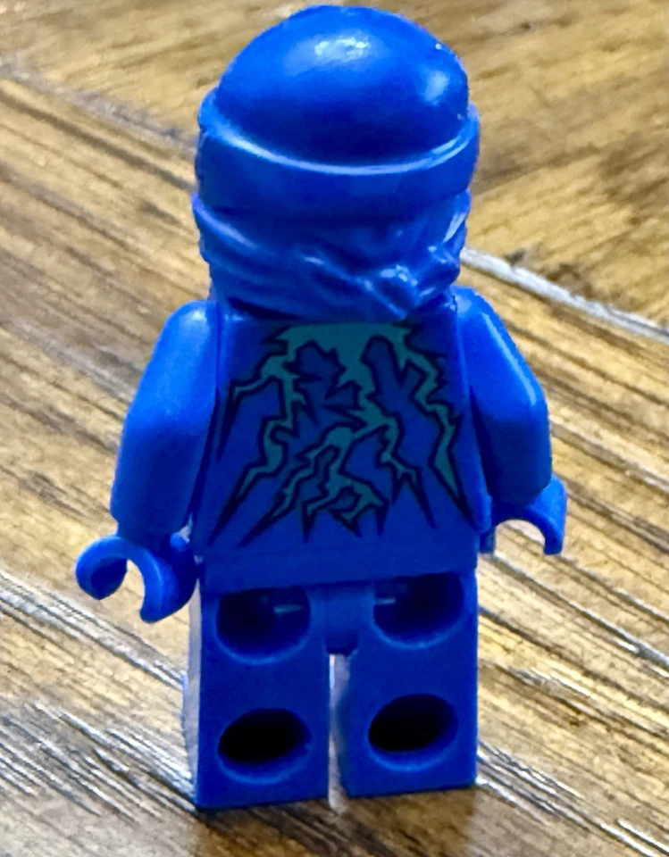 Lego Ninjago NRG Jay Minifigura Rise of the Snakes Blue Lightning Ninja 9570 Foto 2 de 3