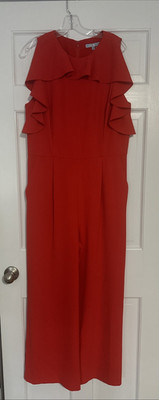 Antoni Melani Red Jumpsuit Pantsuit Romper Women's 14