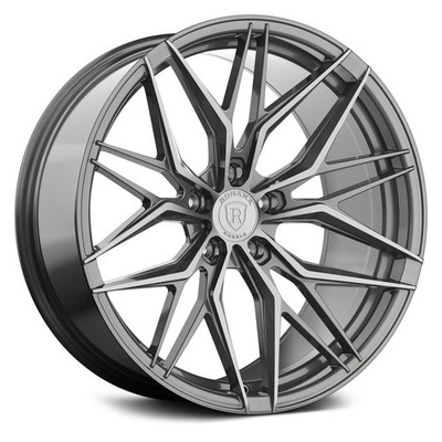 Rohana RFX17 Wheel 19x8.5 (42, 5x112, 66.56) Titanium Single Rim