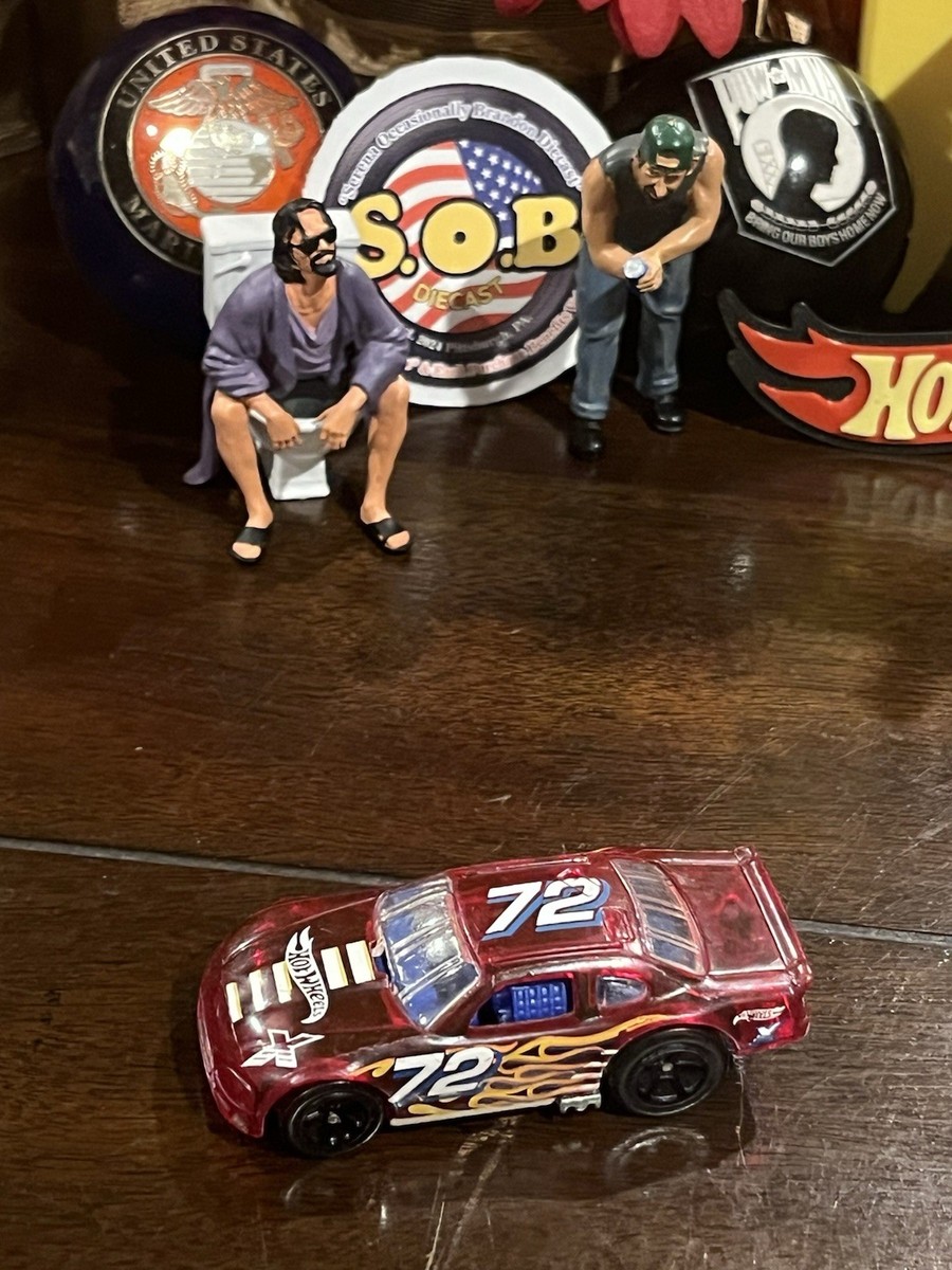 ホットウィール STOCKCAR Hot Wheels Stockar Stock Car #72 1:64 Red Diecast USED EX