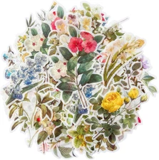 Floral Washi Planner Sticker, Decorative Adhesive Sticker, Craft Scrapbooking St
