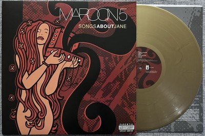 ADAM LEVINE SIGNED MAROON 5 SONGS ABOUT JANE ALBUM VINYL LP RECORD - BECKETT COA