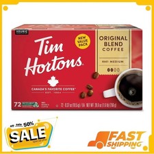 Tim Hortons Original Blend Medium Roast KCup Coffee Pods for Keurig Brew...