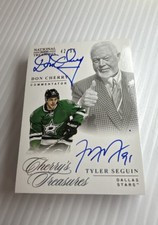 2013-14 Panini National Treasures Tyler Seguin, Don Cherry On Card Auto #/99