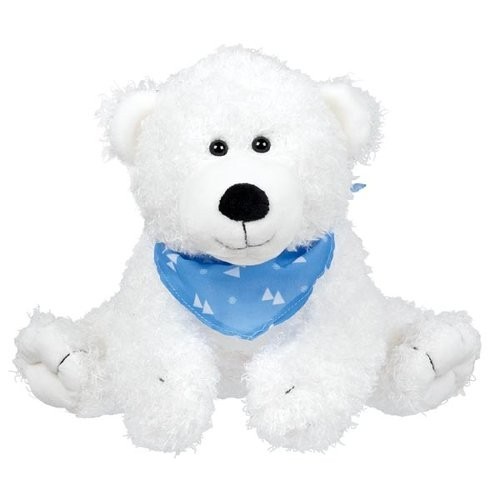 Ours polaire en peluche Tom Goki de 29 cm pour enfant