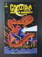 GODZILLA: WAR FOR HUMANITY #3 *NM OR BETTER!* (IDW, 2023) MACLEAN MAIN COVER!