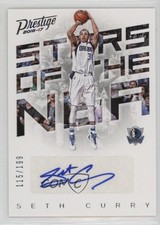 2016 Panini Prestige Stars of the NBA Signatures 115/199 Seth Curry #28 Auto hn8