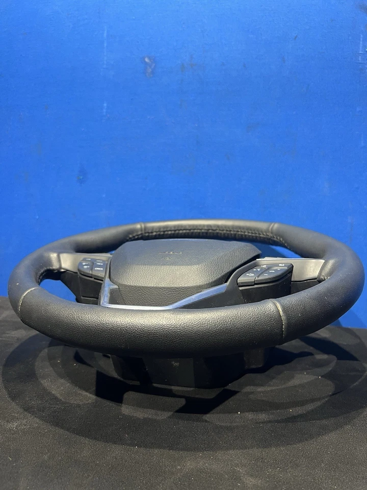 Volante Ford Fusion 2017-2018 2,5 L negro fabricante de equipos originales con controles Foto 4 de 4