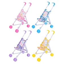 Childrens Dolls Stroller Girls Toy Stroller For Kids Use Dolls Buggy Stroller