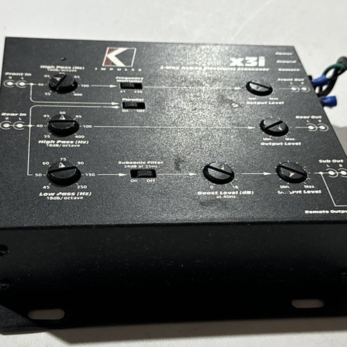 Kicker X3i 3-Way Active Crossover - Picture 8 of 11