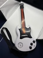 Gibson Power Tour Tiger Electronics White Electric Guitar W/Strap Working