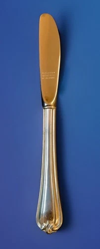 Reed & Barton WOODWIND Butter Knife Sterling Handle 1986 1.48 OZ DISC. Rare Find