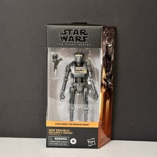 Star Wars 6 Black Series NEW REPUBLIC SECURITY DROID - MAN 23 NIB Sealed