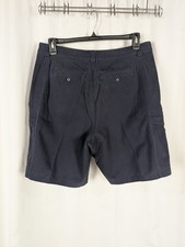 Short Chino Homme Kirkland Signature Taille 34 Noir à Carreaux Polyester