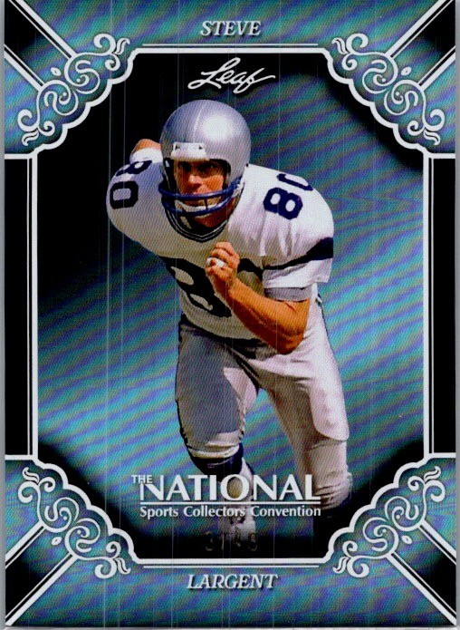 Steve Largent 2026 Leaf National NSCC Exclusive Blue /48