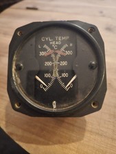 Vintage Aircraft Guage Weston Cylinder Head T...