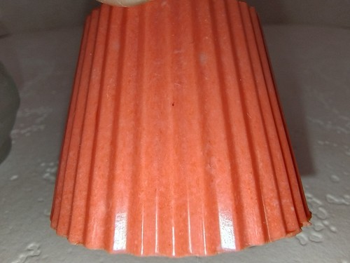 Vintage USSR Perfume Bottle Lampshade Table Lamp Frosted Glass Soviet Pink - Foto 13 di 15