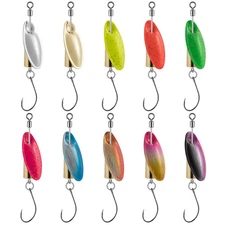 3pcs Fishing Inline Spinner Trout Spinner 3.5g 7.5g Spinnerbait Fishing Lure Met